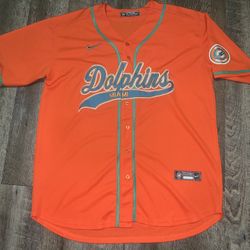 Nike Miami Dolphins Tua Tagovailoa Baseball Jersey size 2XL