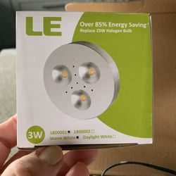 12   LE 25W LED Lights
