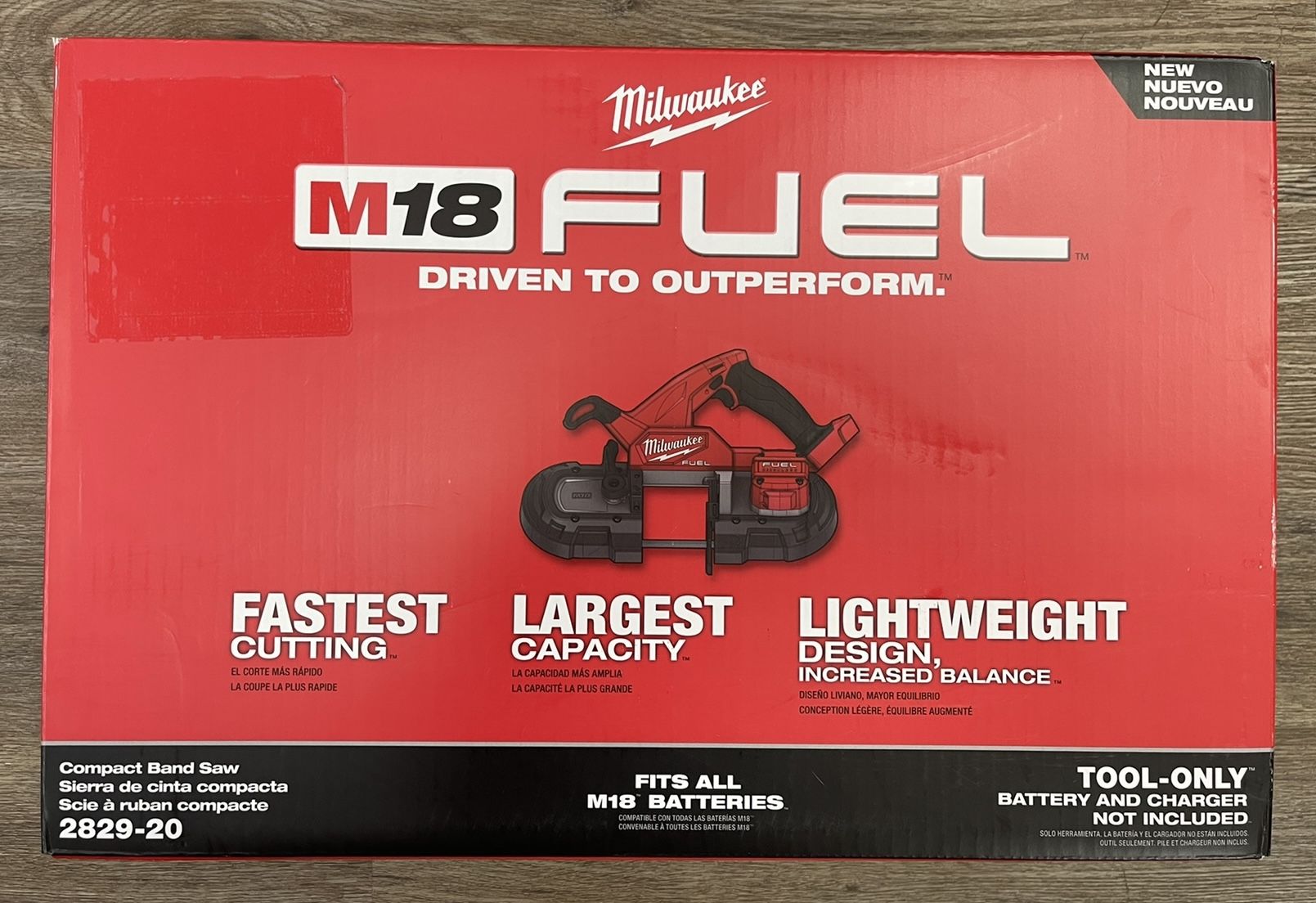 Milwaukee M18 Fuel Cordless Deep Cut Band Saw (Tool Only)