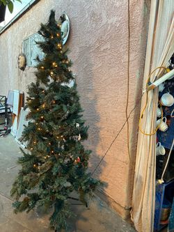 Artificial Christmas Tree with Lights