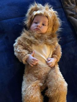 3-6 month lion costume