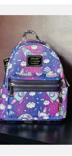 Nre Hello Kitty Spaceship Rocket UFO Loungrfly Backpack 🛸