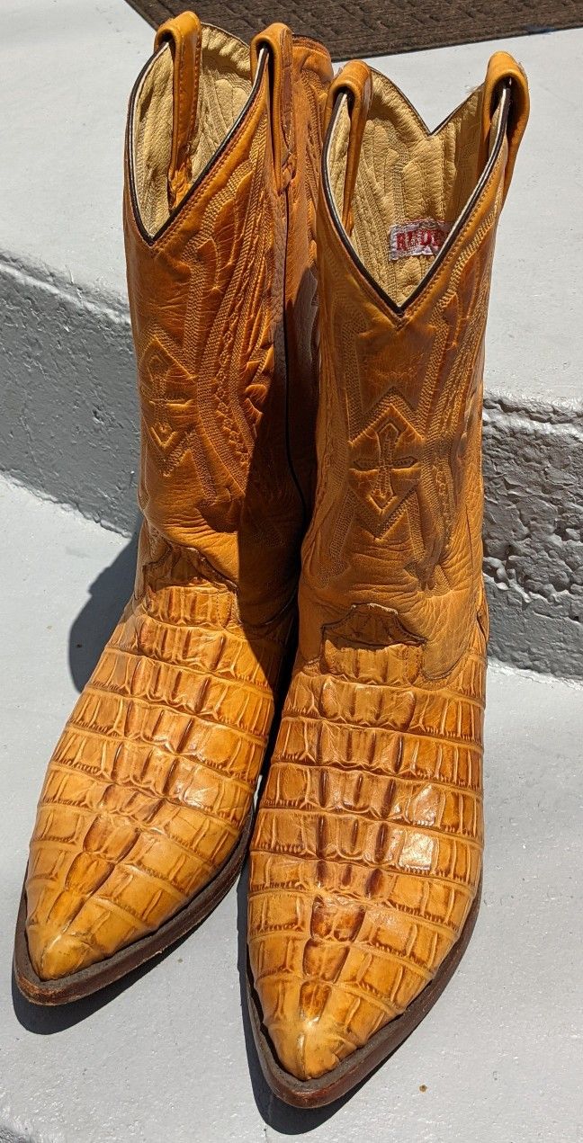 Rudel Western Boots BROWN Size 12 13