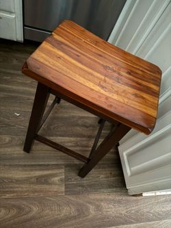Wooden stool