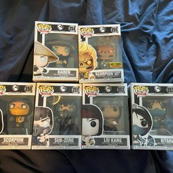 Mortal Kombat Funko Pop Set