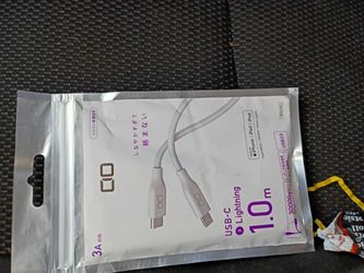 C-type USB wall charger iPhone iPad iPod lightning charger  cord