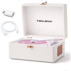 Vintage Portable CD Player with Built-in Speakers, Bluetooth Input & Output, LED Display, Retro Suitcase Design – Perfect Music Gift for Home, Relaxat