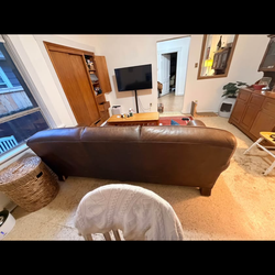 Genuine Leather Sofa – $500 OBO