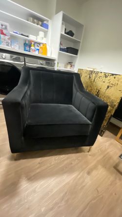 Black Accent Chair