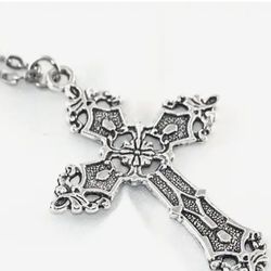 Christian Cross Pendent And Necklase