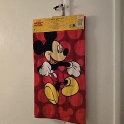 Mickey Mouse 2 Piece Bath Set