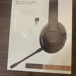 Picun UW-05AH Wireless Gaming Headsets with Active Noise Cancelling
