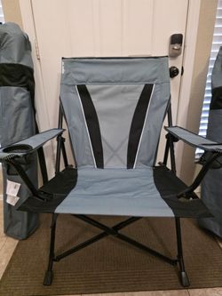 Two Kijaro XXL camping chairs