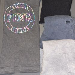 Victoria Secret Sweat and sweatshirt Bundle  4 items