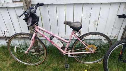 Pink Vintage Schwinn bike