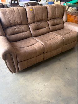 Brand new sofa $500 cash both edges are recliners