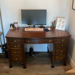 Antique Executive French Heritage Desk