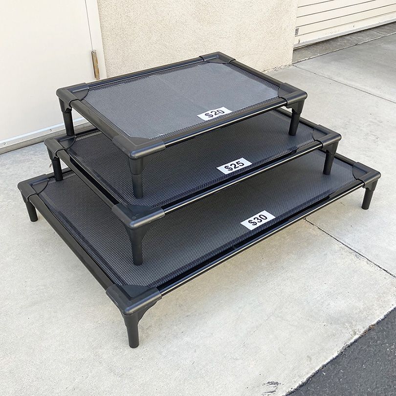 (New in box) Elevated Pet Bed (Sizes Small $20, Medium $25, Large $30) Raised Dog Bed Cot Cooling Breathable