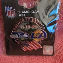 NFL Los Angeles Rams vs Seattle Seahawks Game Pin 2023