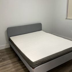 Queen Bed Frame + Mattress BRAND NEW