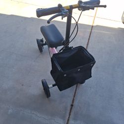 Knee Scooter, Pink  and Black 