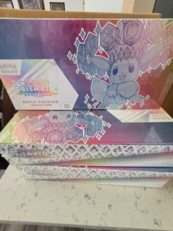 Pokemon prismatic evolution super premium collection