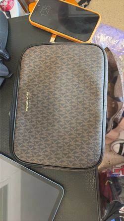 Michael Kors Signature Logo Laptop Sleeve