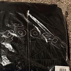 black OG sp5der full zip