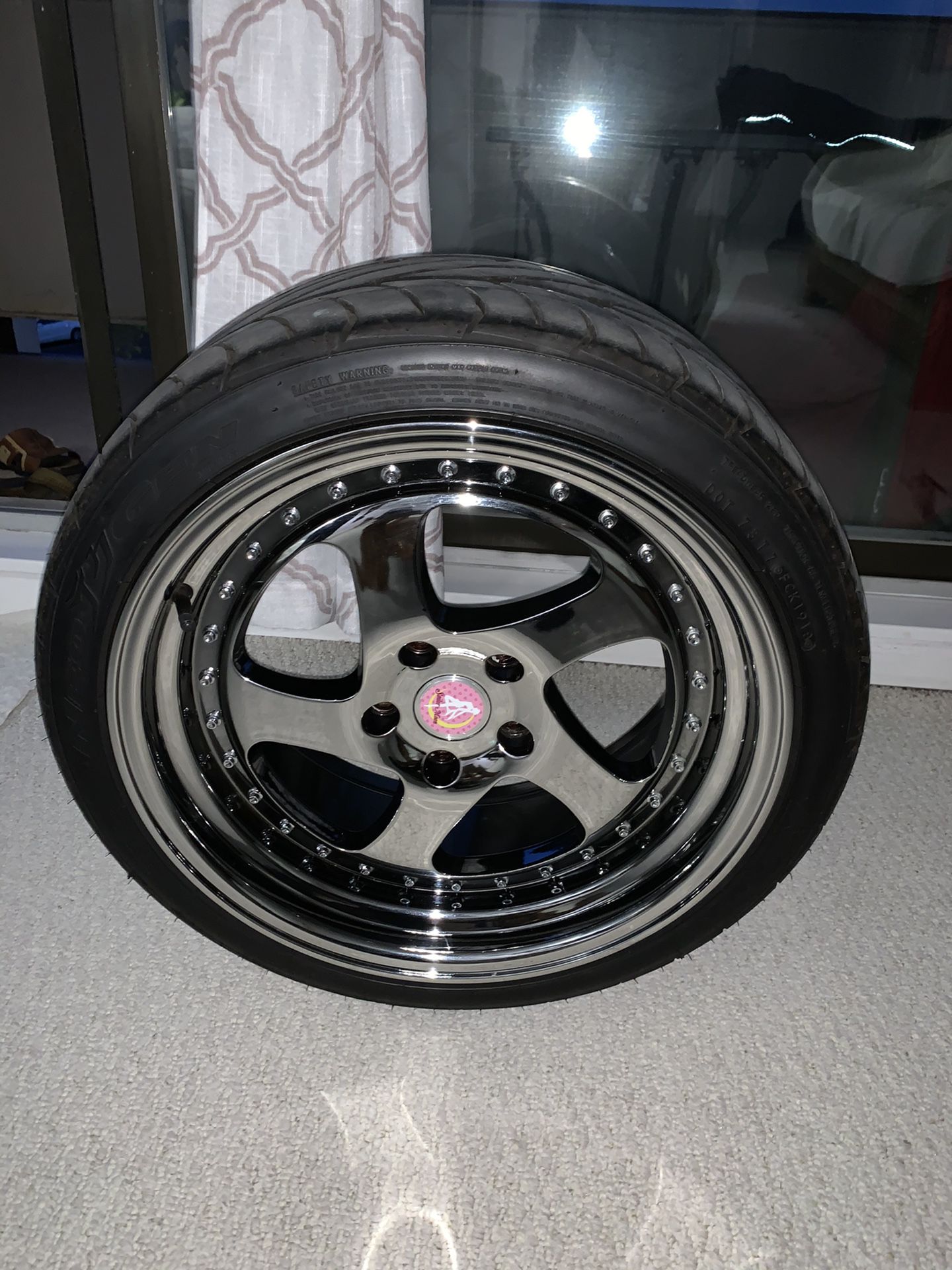 18” ESR wheels with Nitto Neo gen tires (NO TRADES)
