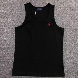 Ralph Lauren Black Cotton Vest