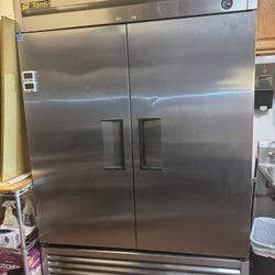 True Double Door Freezer