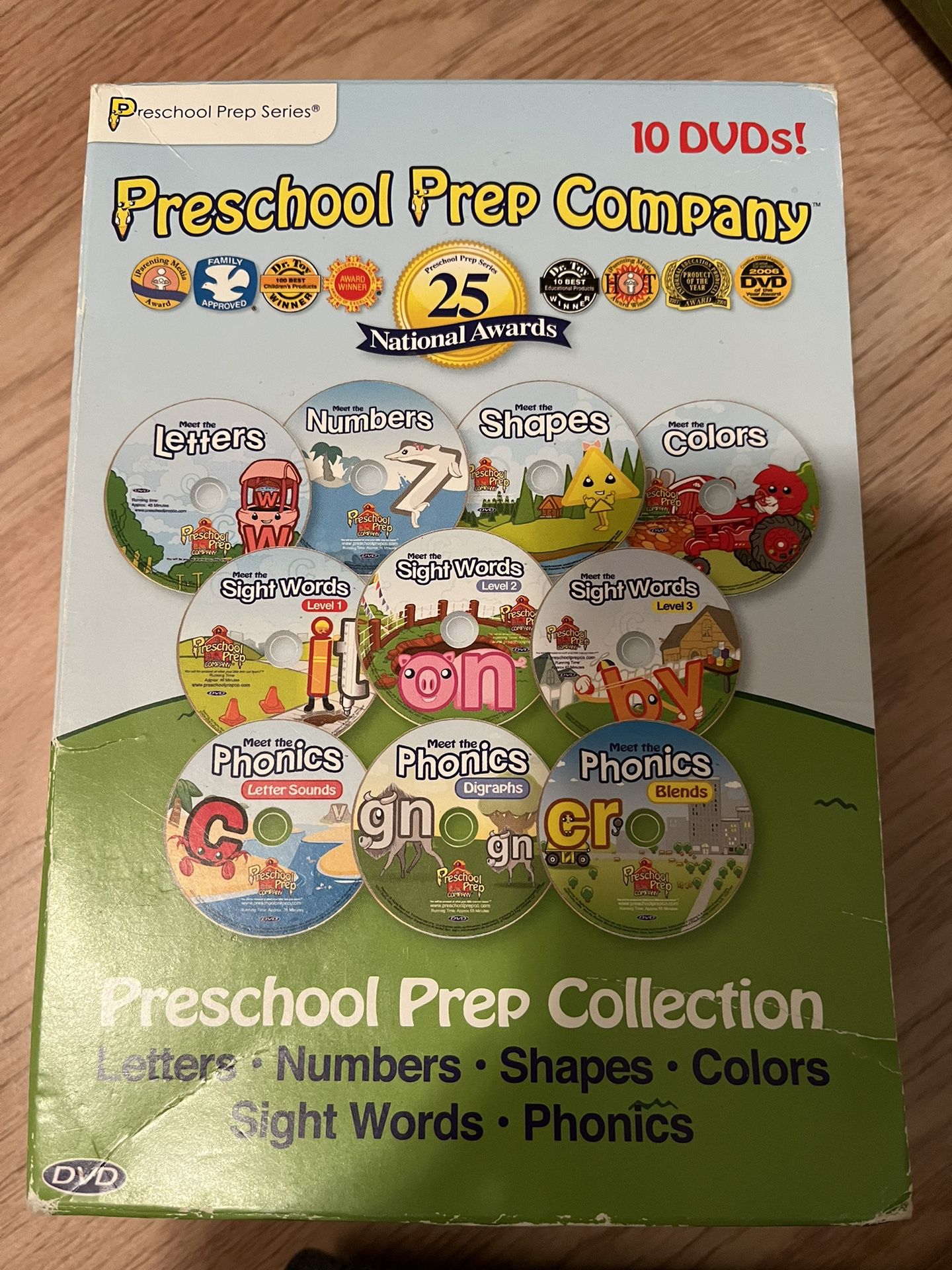 Preschool Prep Company 8 Dvds 