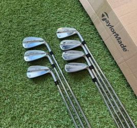 Taylormade P790 Iron Set Right hand S300 Sliver