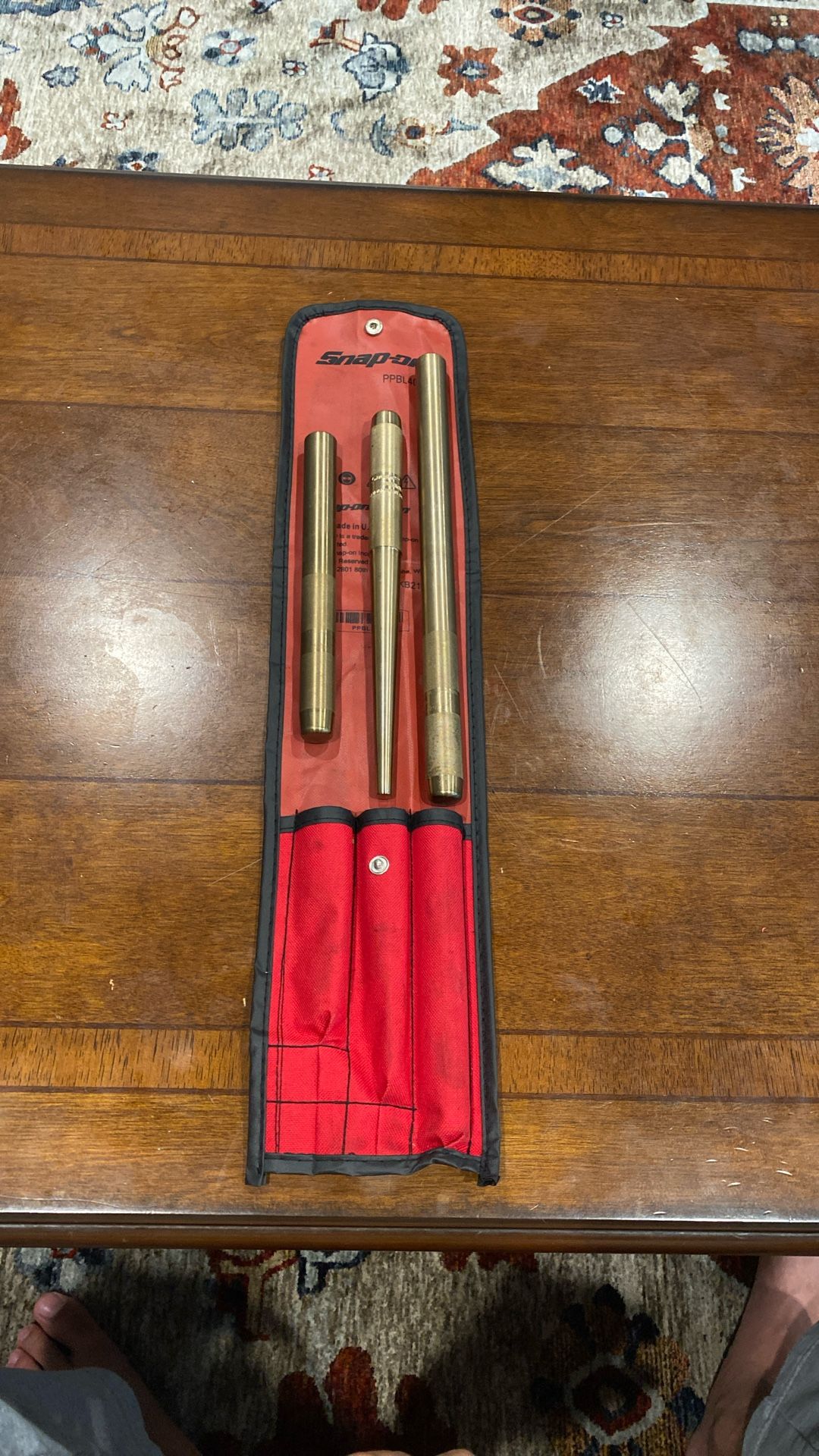 Snap-On Brass Punch Set