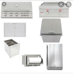 Please Read Entire Posting. LION & BLAZE OUTDOOR APPLIANCES