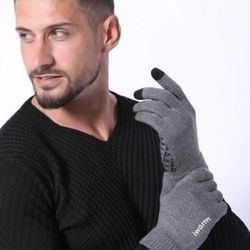 MENS NEW TOUCHSCREEN GLOVES. SIZE MEDIUM-LARGE