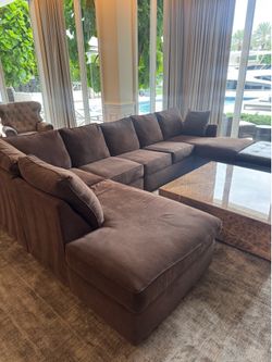 Radley 5-Pc. Fabric Chaise Sectional Sofa with Corner Piece, Exclusive - Excellent Condition- Originally $3899