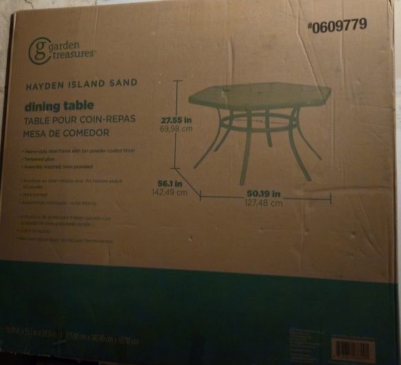 New Patio Furniture