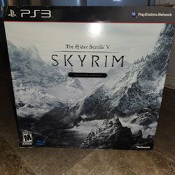 The Elder Scrolls V Skyrim Collector's Edition  Ps3