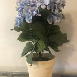 Hydrangea In Pot (faux)