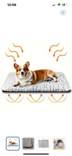 “New”Self heart pet mat(no electricity needed )36” x24”(washable cover ,non slip bottom