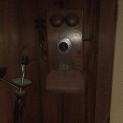 Antique Hudson Rotary Phone Complete