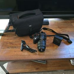 Nikon D3100 with Extras