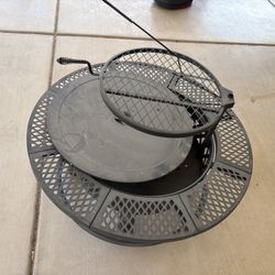 Fire Pit With Grill