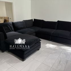 Oversized Customizable Kova-Style Cloud Sectional Couch 