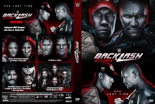 Wwe Backlash 2025 With Countdown W/dvd Case