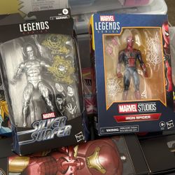 Marvel Legends Silver Surfer And Spider-Man