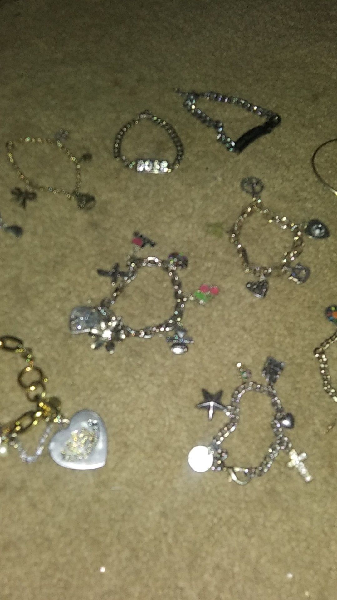 Charm bracelets . Your choice $10 each