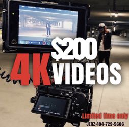 4K video shoots