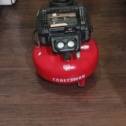 craftsman 6 gallon 150 psi electric air compressor in excellent condition like new 